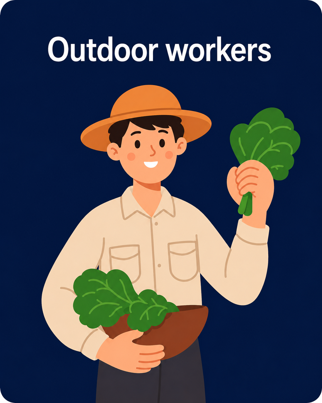 Outdoor workers